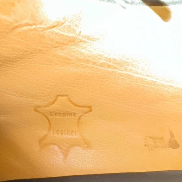 Tauer & Johnson Two-tone Black Leather Men's Derby Dress Shoes, Size 12 E - Picture 13 of 14